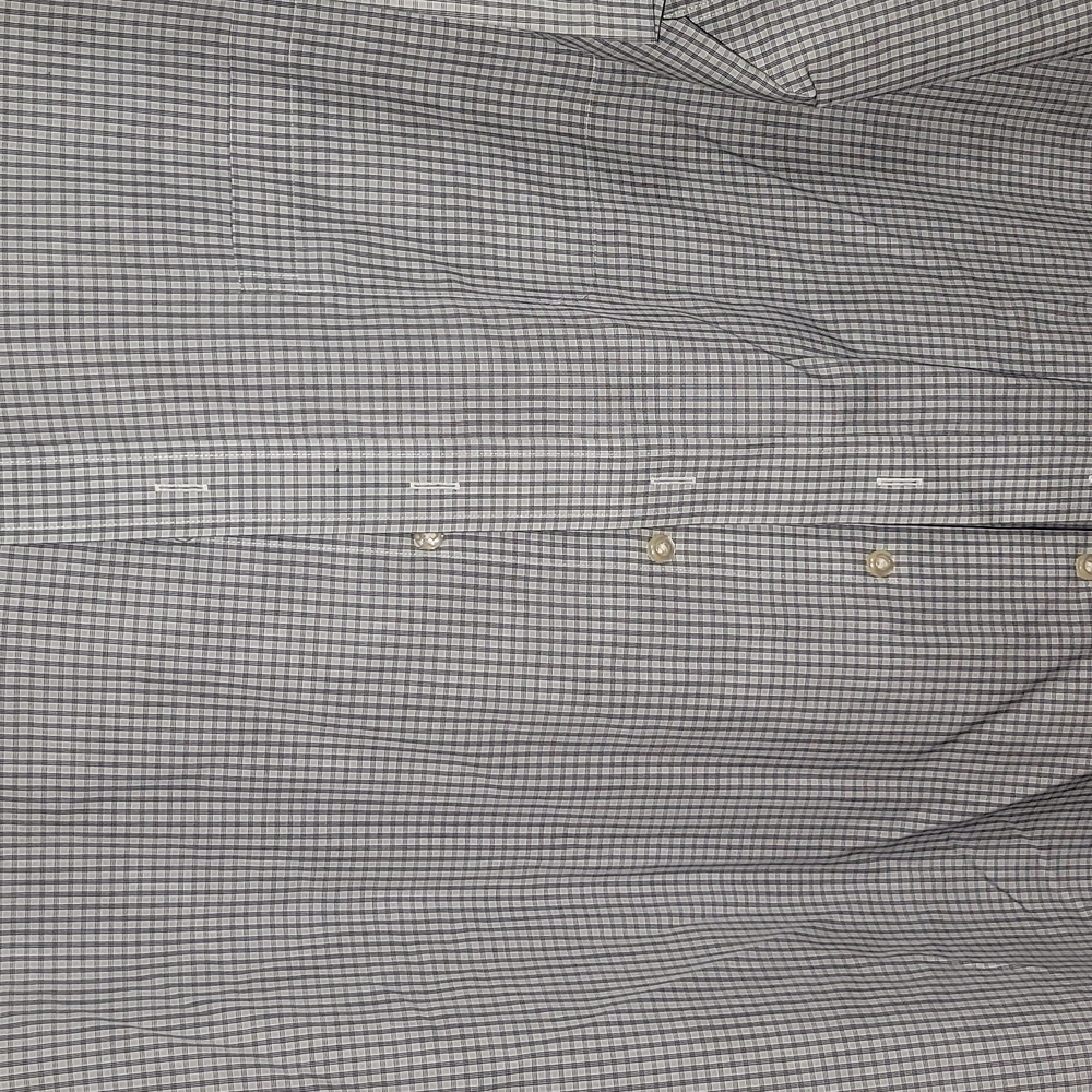 Men's Gray Checkered Shirt